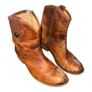 Frye Women's Tan Leather Boots